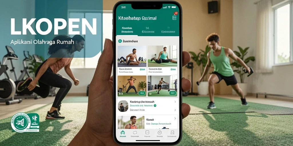 Antarmuka aplikasi LKOPEN yang user-friendly dan fungsional.