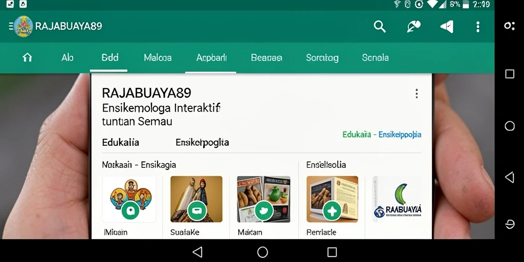 Tampilan antarmuka RAJABUAYA89 yang menarik dan interaktif.