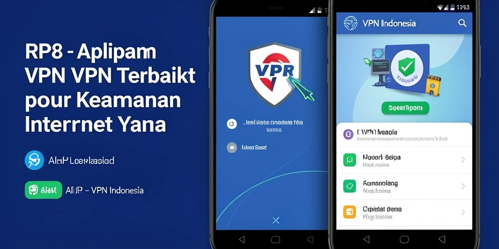 Antarmuka RP8 yang intuitif untuk penggunaan VPN Indonesia.